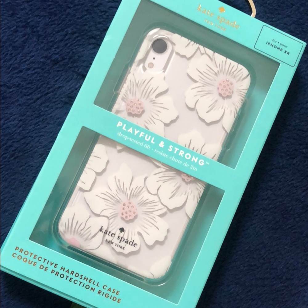 Kate spade IPhone XR phone case, never used!